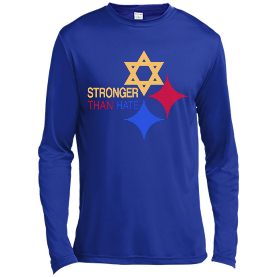 Pittsburgh Stronger Than Hate - Canvas Long Sleeve T-Shirt