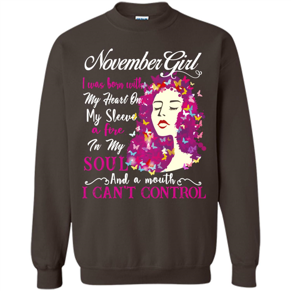 November Butterfly Girl - Sweatshirt