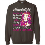 November Butterfly Girl - Sweatshirt