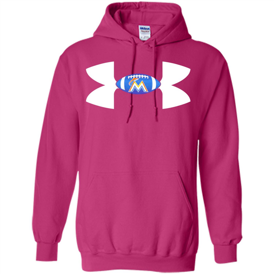 Miami Marlins Under Armour Logo - Hoodie