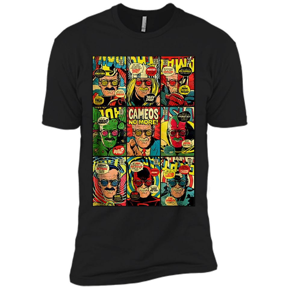 Stan Lee Cosplay Superheroes Shirt Ladies' Boyfriend