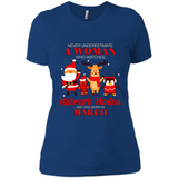 Never Underestimate A March Woman Watches Hallmark Movies Sweatshirt PINGPONG