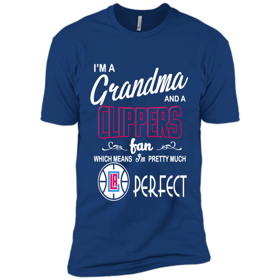 I'M A Grandma And A Los Angeles Clippers Fans