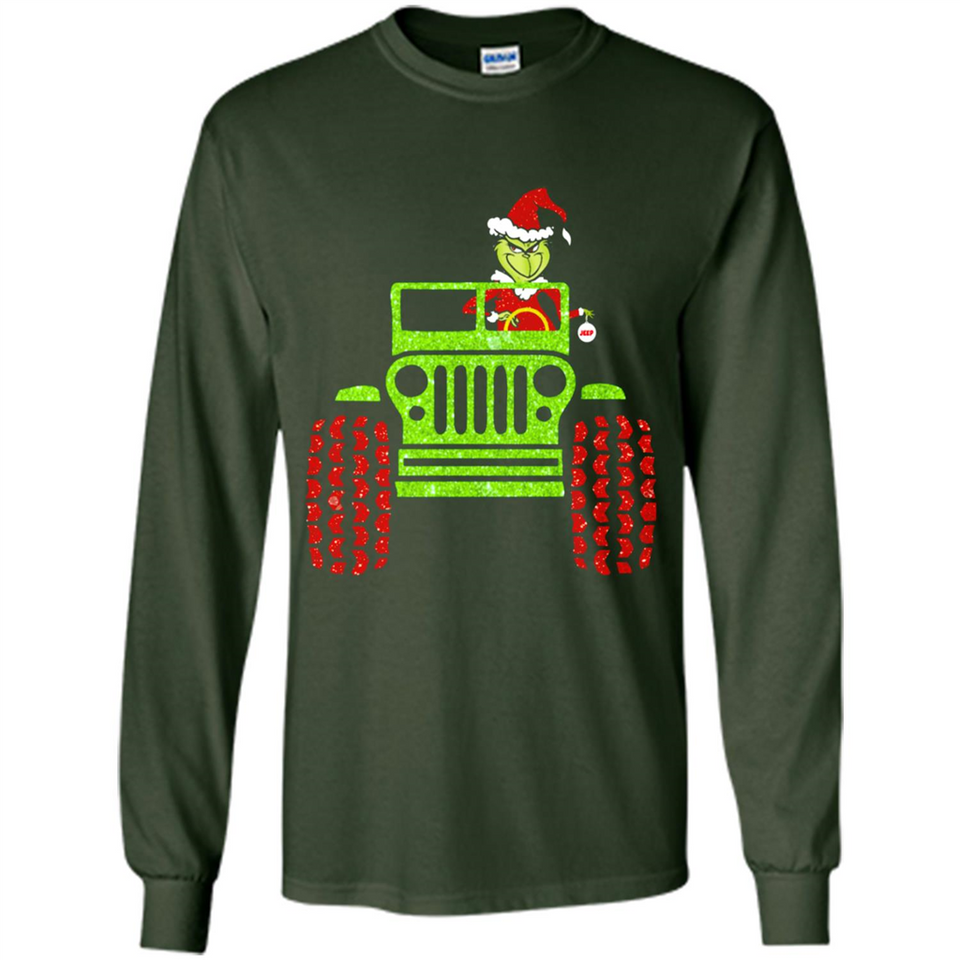 Grinch Jeep Christmas