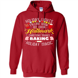 Holiday Lights Falling Snow Hot Cocoa Hallmark Christmas movie