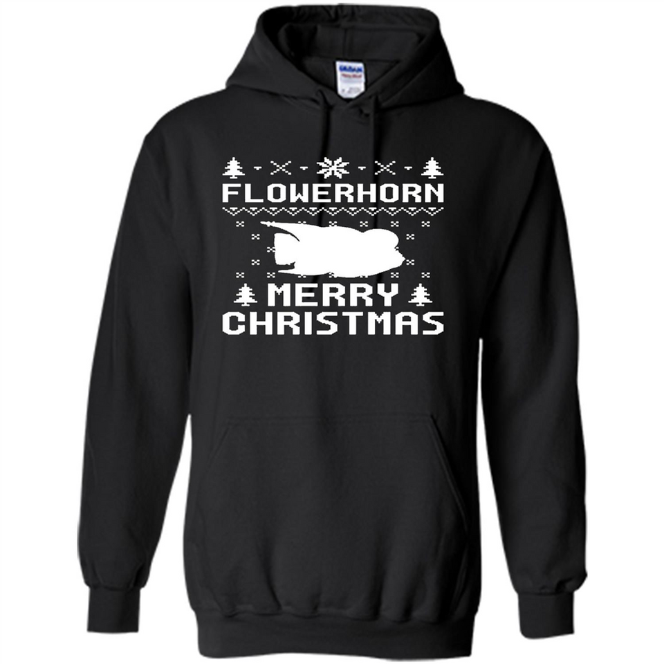 Flowerhorn Christmas T-shirt, Ugly Christmas Sweater - Hoodie