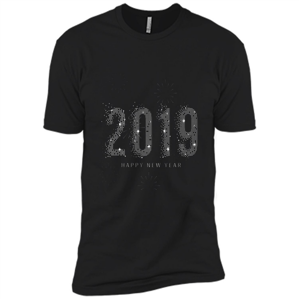 Happy New Year 2019 Sparkle Firework PINGPONG