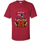 New England Patriots NFL Reindeer Funny Merry Christmas And Happy New Year
