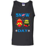 Snow Day Shirt For Detroit Red Wings Vs Minion Fans pingpong