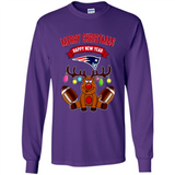New England Patriots NFL Reindeer Funny Merry Christmas And Happy New Year