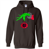 GRINCH HAND HOLDING DETROIT TIGERS GLITTER CHRISTMAS PINGPONG