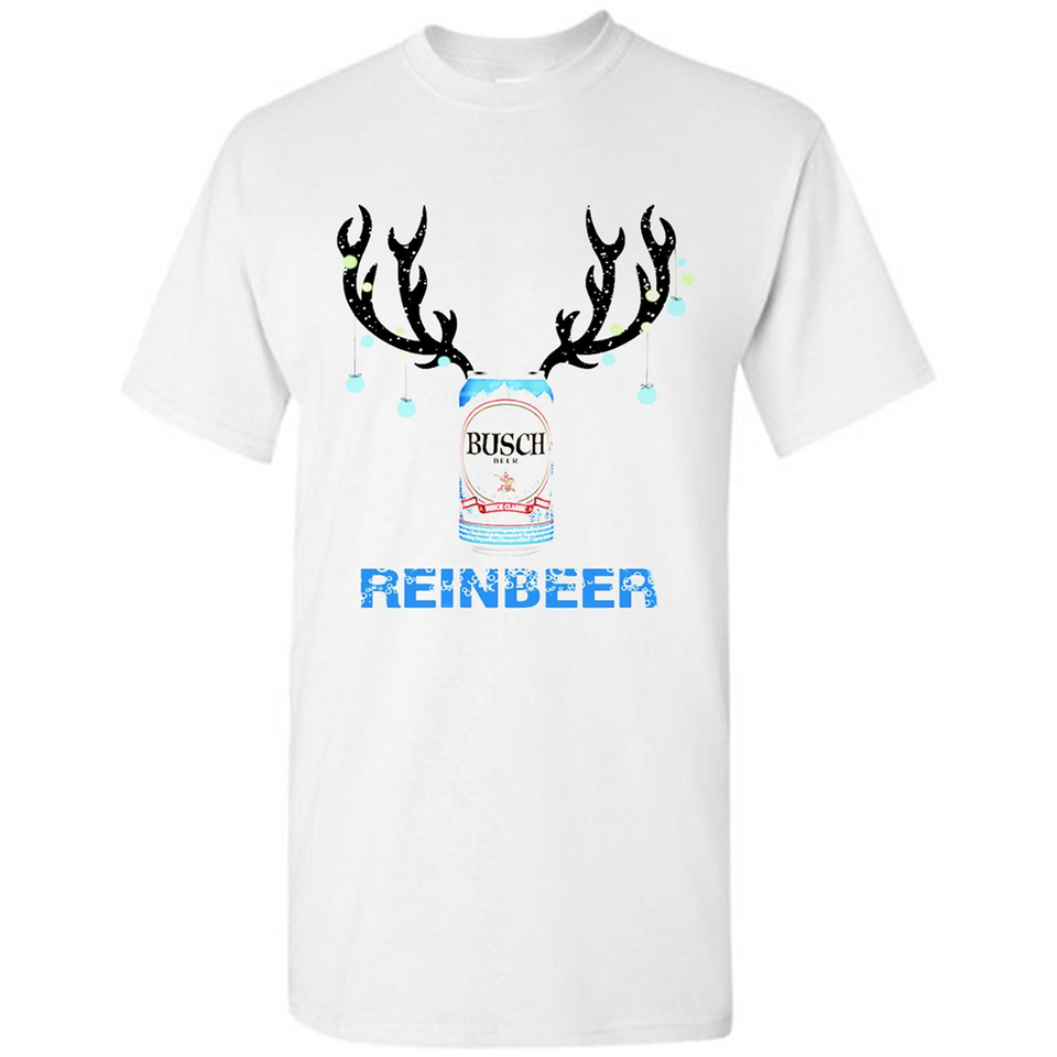 Busch Reinbeer Funny Beer Reindeer Christmas Sweatshirt - Shirt