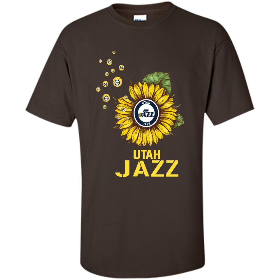 Utah Jazz Basketball Sunflower