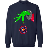 GRINCH HAND HOLDING HOUSTON ASTROS GLITTER CHRISTMAS PINGPONG