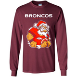 Grumpy Santa Claus Broncos Denver Football Team PINGPONG