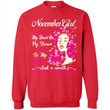 November Butterfly Girl - Sweatshirt