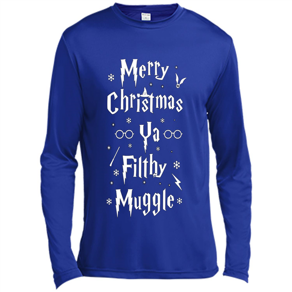 Merry Christmas Ya Filthy Muggle Christmas Sweatshirt PINGPONG