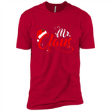 Mr. Claus Santa Claus Merry Xmas T-Shirt - Premium Short Sleeve T-Shirt