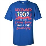 December 1982 36 Years Of Being Classy Sassy - Shirt