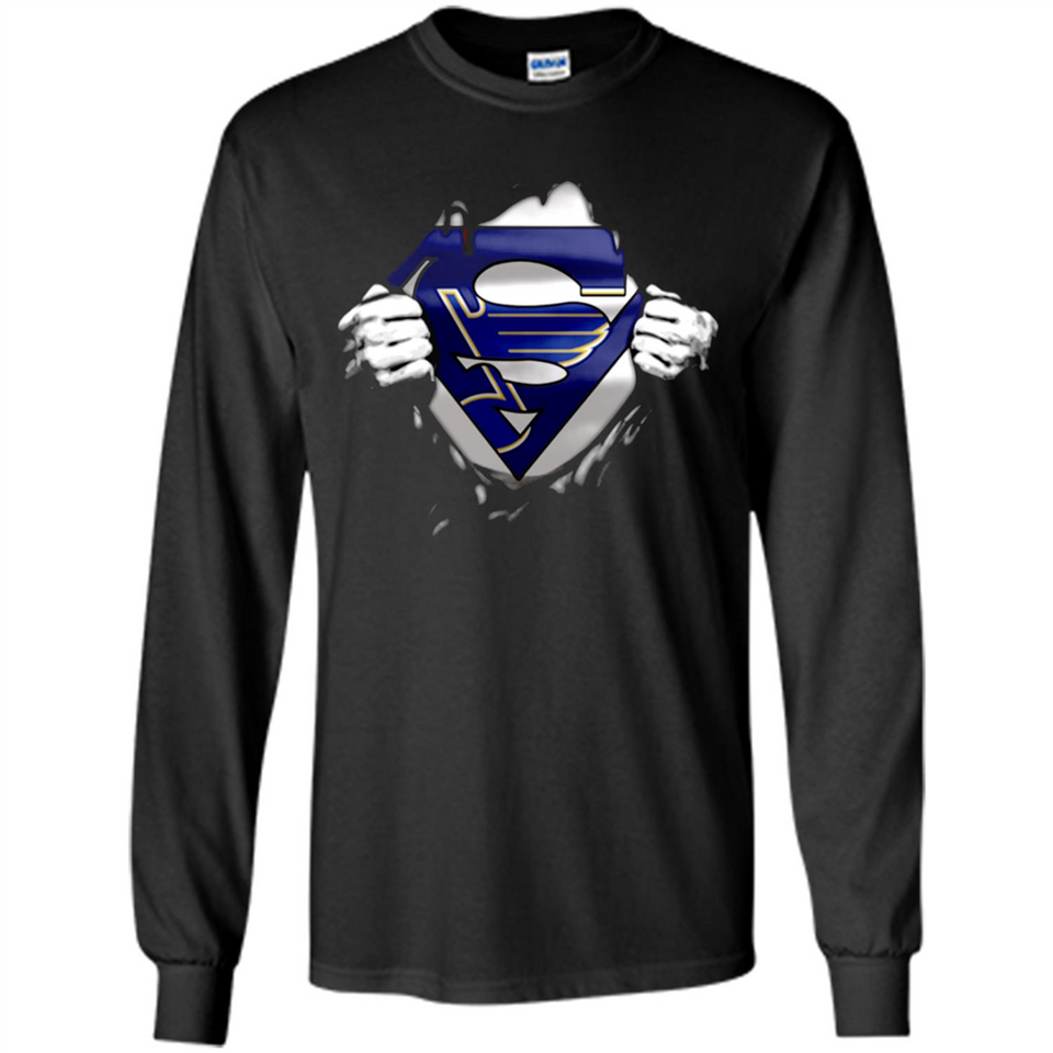 St. Louis Blues And Superman Fans