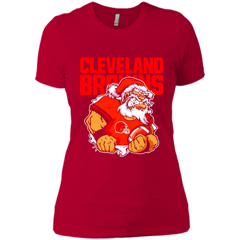 Grumpy Santa Claus Cleveland Browns Football Team PINGPONG