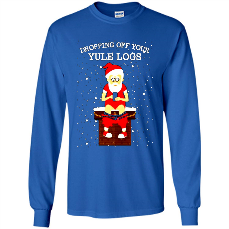 Santa Dropping Off Your Yule Logs