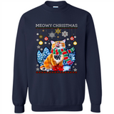 Meowy Christmas Ugly Funny Cats Lover PINGPONG