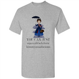 Mary Poppins Clipart You Can Just Supercalifuckilistic Kissmyassadocious MERCHCUTE - Shirt