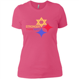 Pittsburgh Stronger Than Hate - Ladies' Boyfriend T-Shirt