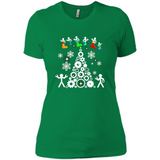 Funny Mechanics Ugly Christmas 2018 - Ladies' Boyfriend T-Shirt