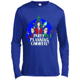 Party Planning Committee Christmas T-Shirt - Canvas Long Sleeve T-Shirt