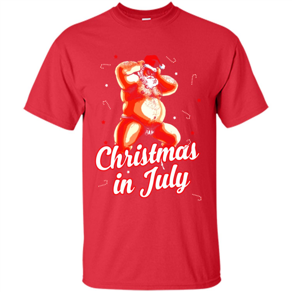 Christmas In July - Funny Dancing Santa - Shirt
