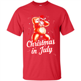 Christmas In July - Funny Dancing Santa - Shirt