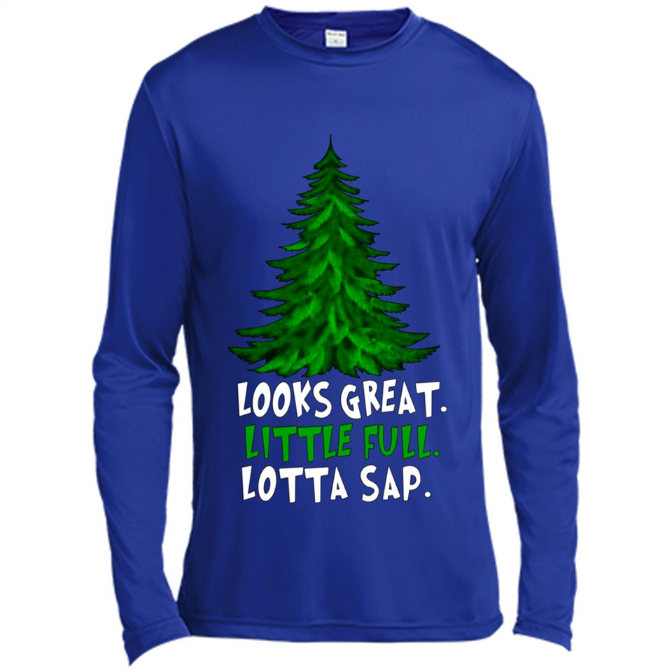 Looks Great Little Full Lotta Sap Funny Christmas PINGPONG