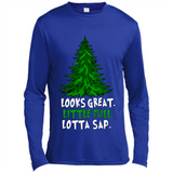 Looks Great Little Full Lotta Sap Funny Christmas PINGPONG