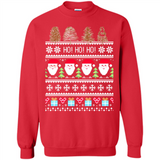 Ugly Merry Christmas Tree Santa Snowflakes