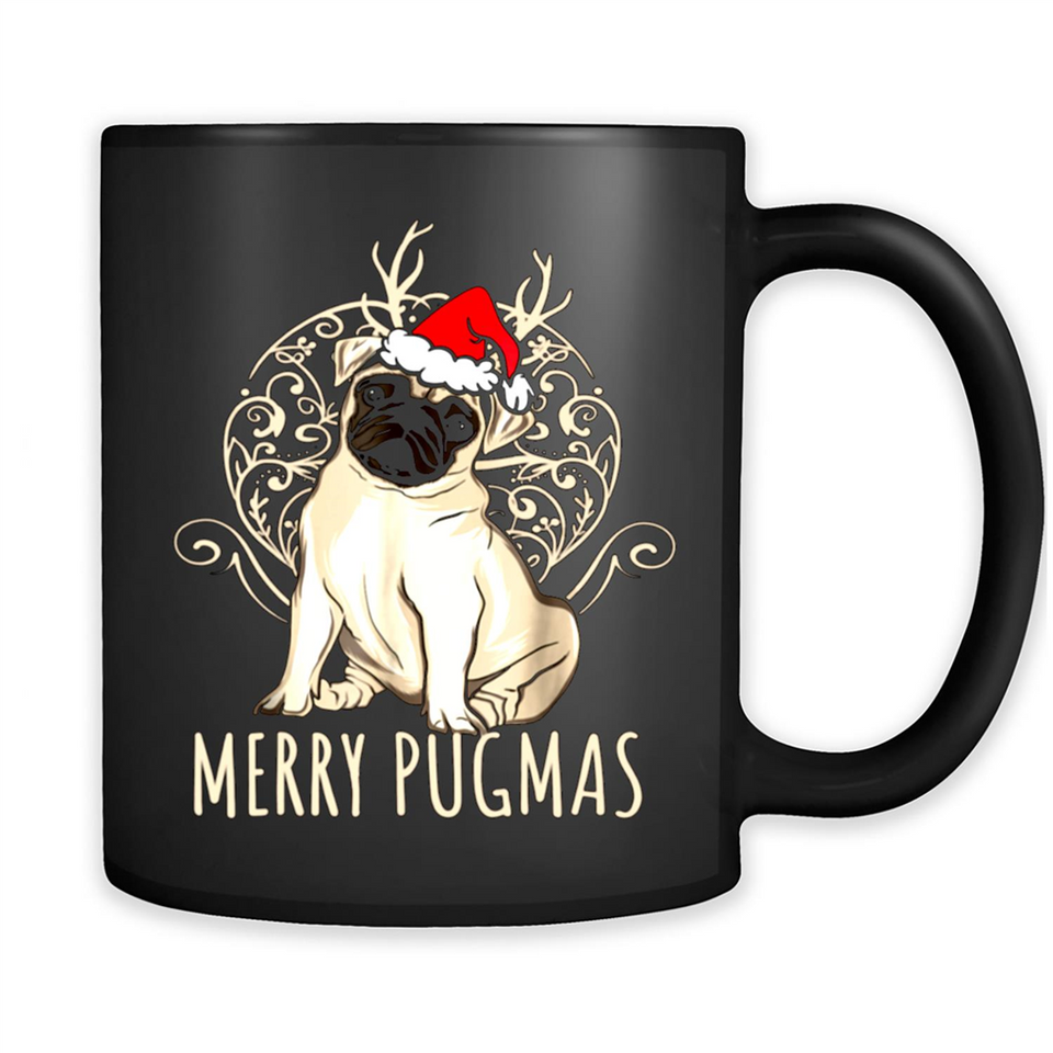 Merry Pugmas Funny Pug Christmas