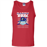 Police Daddy Shark Blue Line Tee