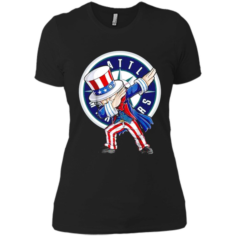 MLB SEATTLE MARINERS UNCLE SAM DABBING INDEPENDENCE DAY