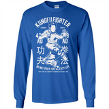 Kungfu Martial Arts Fight Apparel - Long Sleeve T-Shirt