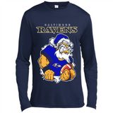 Grumpy Santa Claus Baltimore Ravens Football Team PINGPONG
