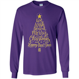 Christmas Tree T-Shirt Funny Mery Christmas Gift Idea - Long Sleeve T-Shirt