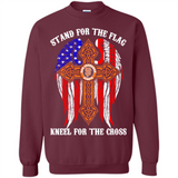 Francisco Giants - stand for the flag kneel for the cross