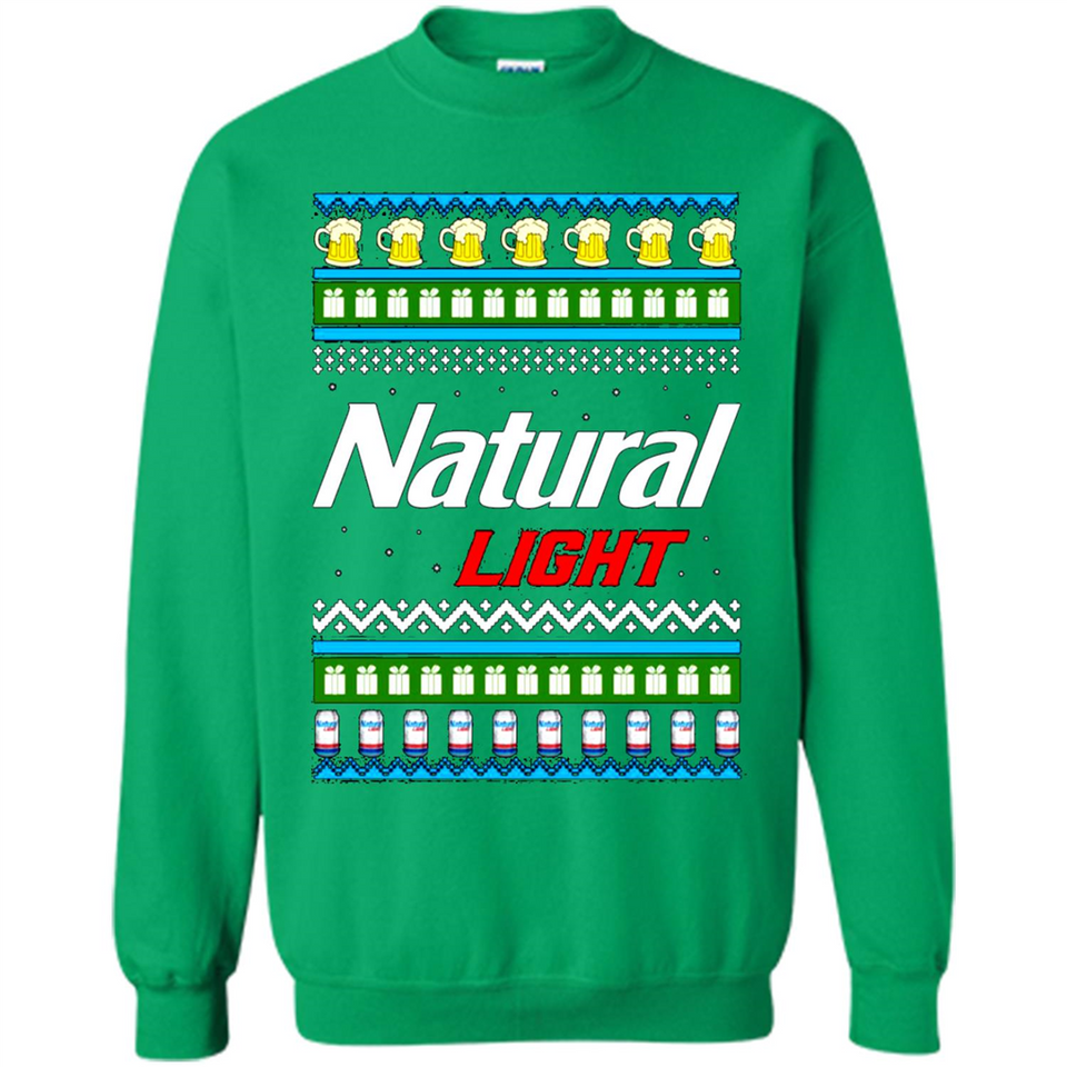 Natural light Christmas sweater PINGPONG