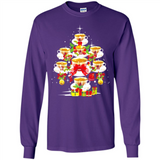Tea Christmas Tree T-shirt Funny Tea Xmas Gift