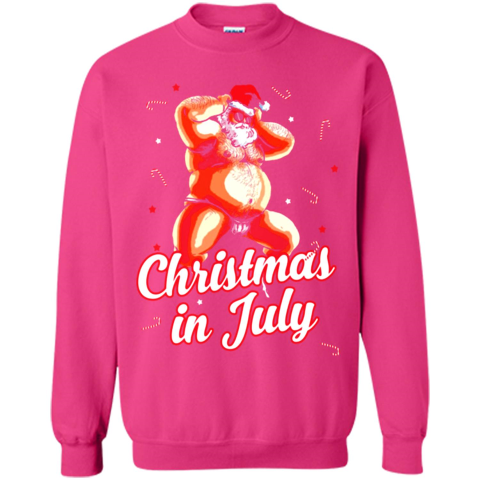 Christmas In July - Funny Dancing Santa - Sweatshirt
