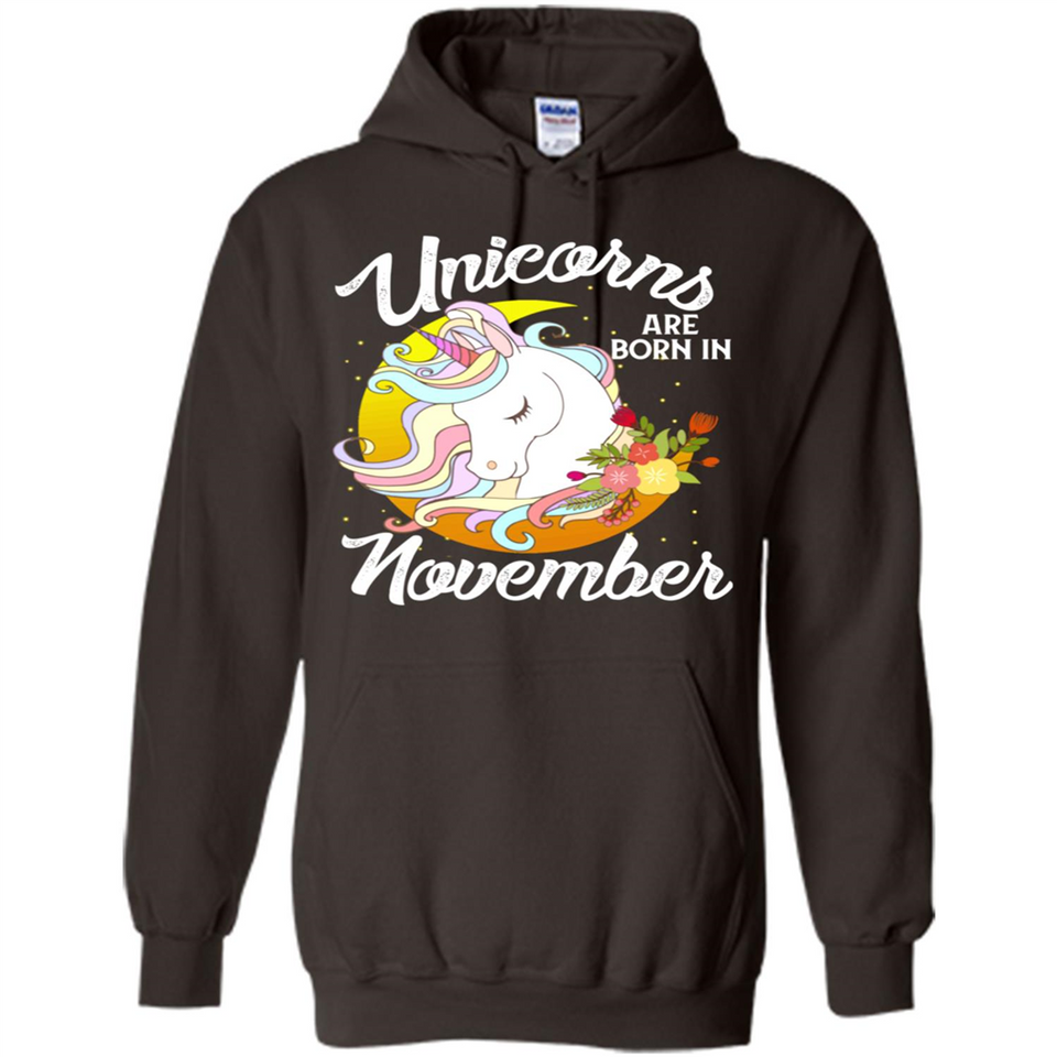 Unicorns Are Born In November Magical Rainbow