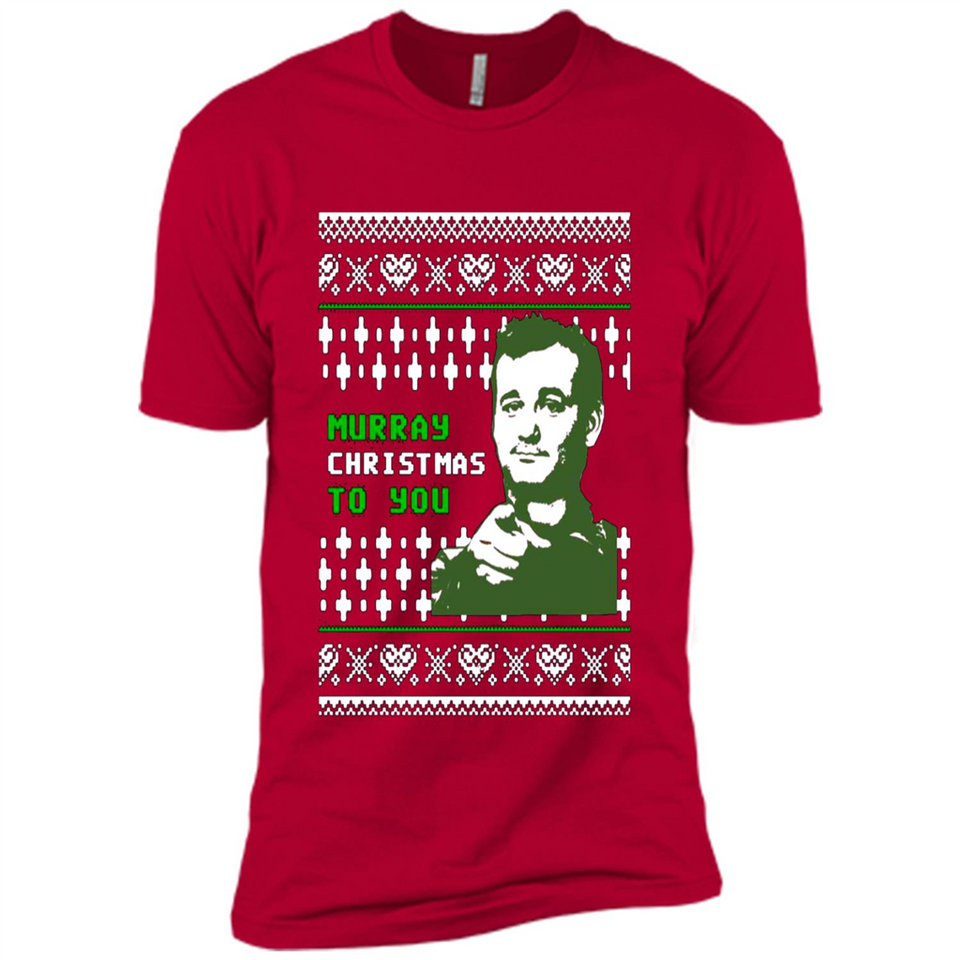 Murray Christmas to you ugly sweatshirt PINGPONG