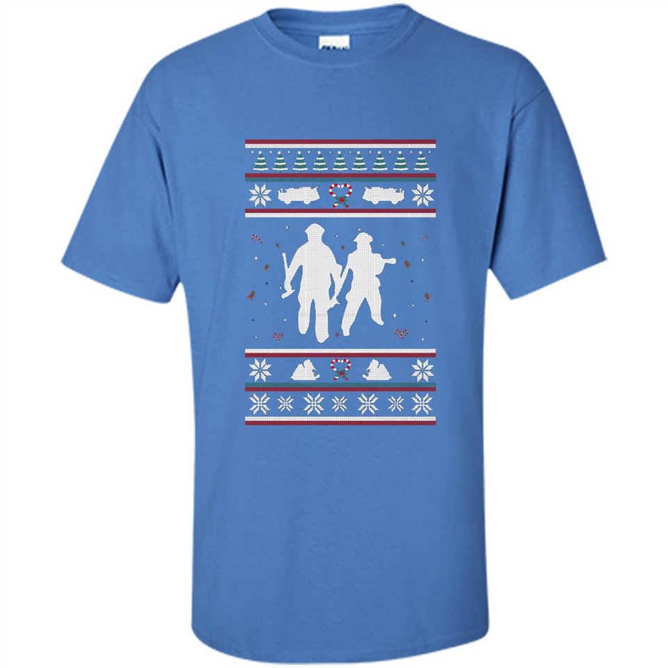 Christmas Ugly Sweater Firefighter Ugly Christmas Sweater - Shirt