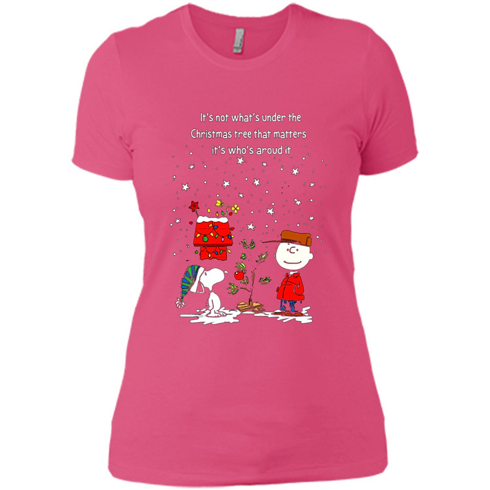 It’s Not What’s Under The Christmas Tree Snoopy Charlie Brown PING PONG